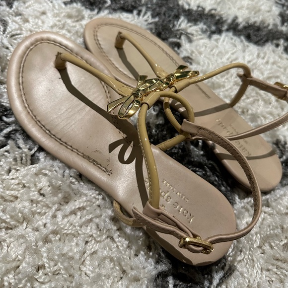 Kate Spade Nude Tracie Thong Sandal - Picture 4 of 5